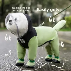 capa de chuva para cães e gatos