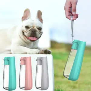 dispensador de água portátil dobrável para cães
