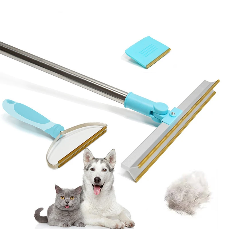 conjunto removedor de pelos para cães e gatos