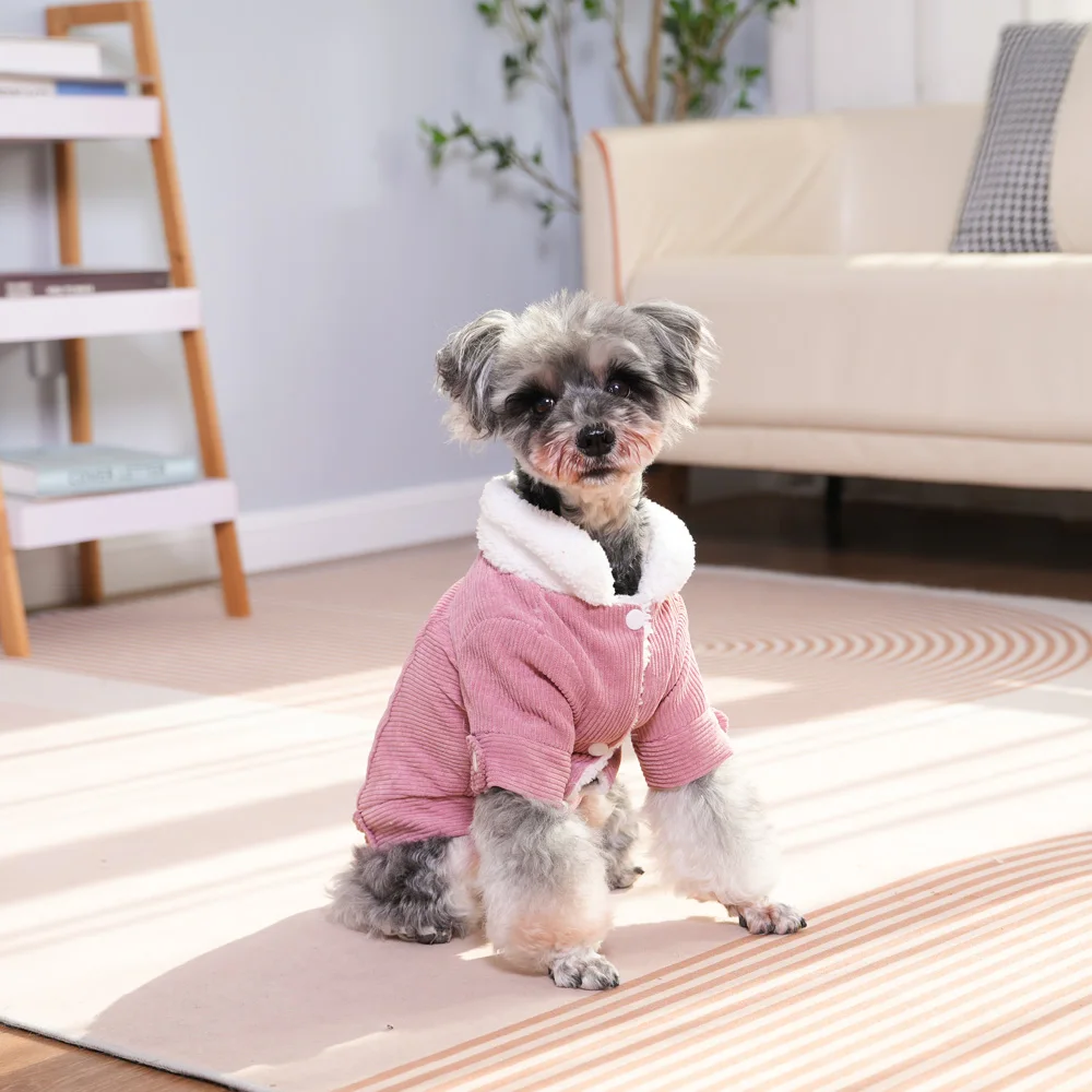Jaqueta para Cães e Gatos de Lã com Forro Aconchegante - Image 2