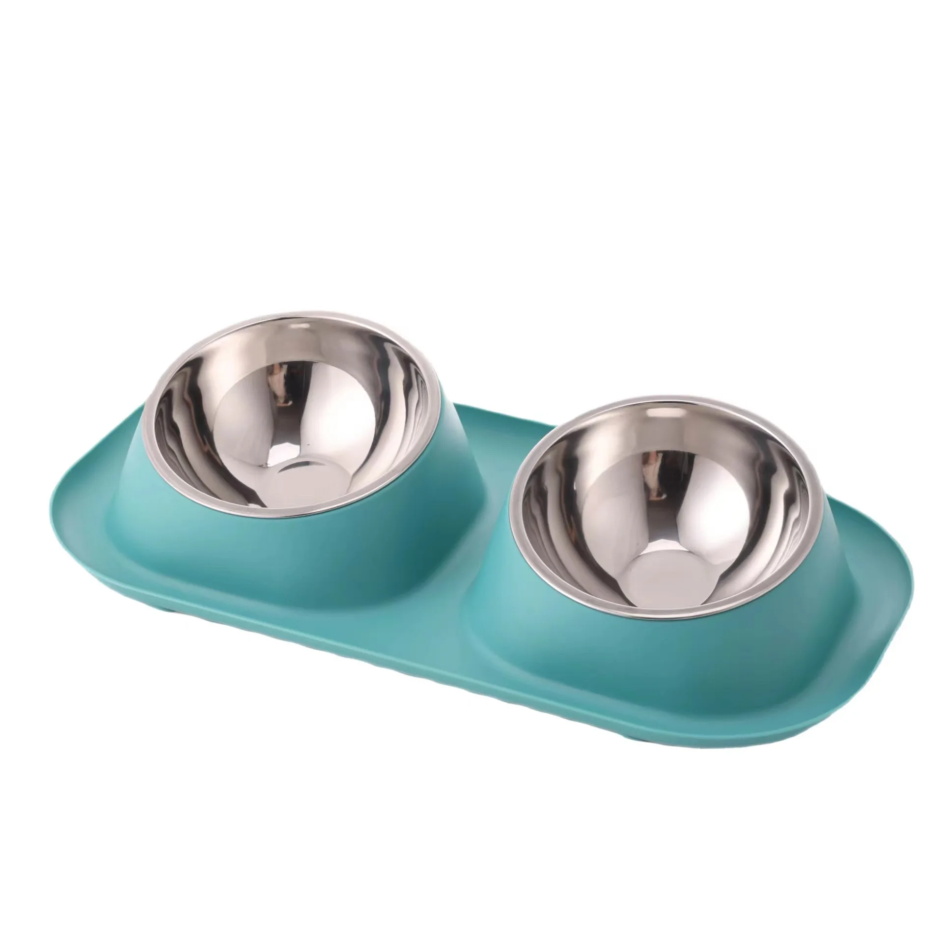 Tigela Dupla Inox para Gatos e Cães com Base Antiderrapante - Imagem 6