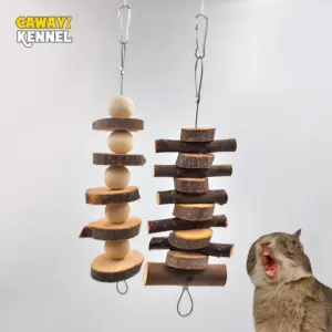 brinquedo de madeira para roer hamster