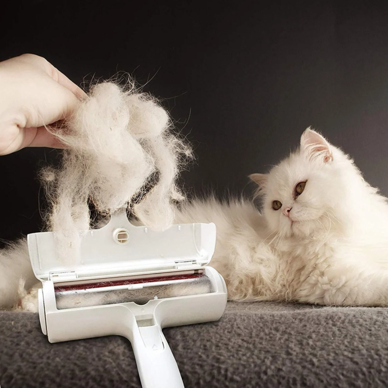 Rolo Removedor de Pelos para Cães e Gatos Limpeza Conveniente - Imagem 4