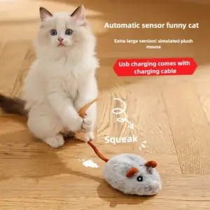 brinquedo rato elétrico para gatos