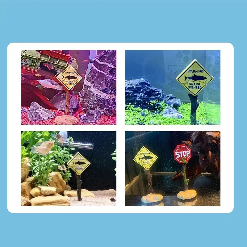 Decoração de Aquário Tubarão Artificial em Resina - Imagem 5