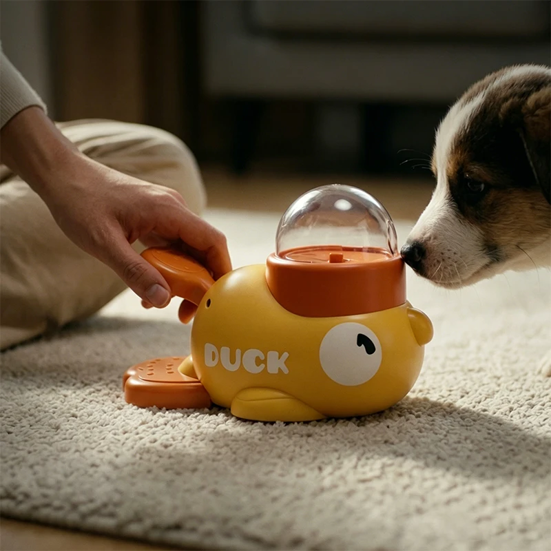 brinquedo interativo cães dispensador ração