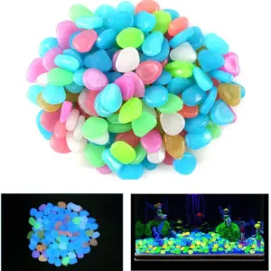 pedras luminosas para aquário