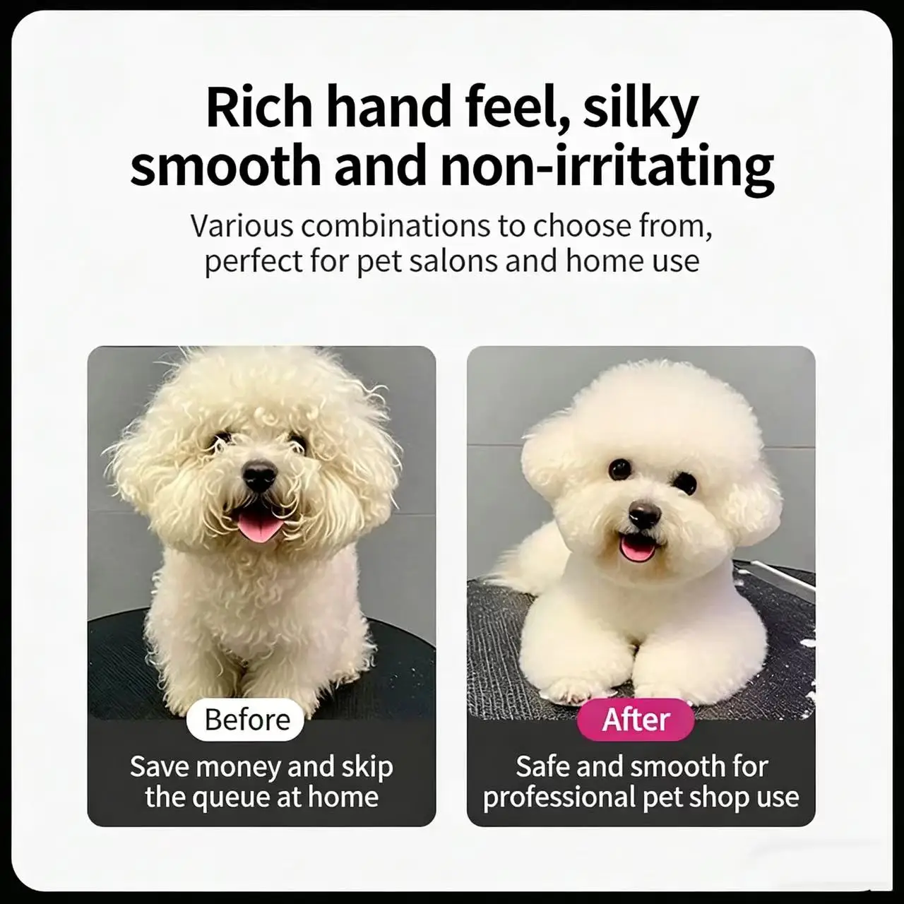 Kit de Tesouras para Tosa de Cães e Gatos com Pontas Redondas - Imagem 3
