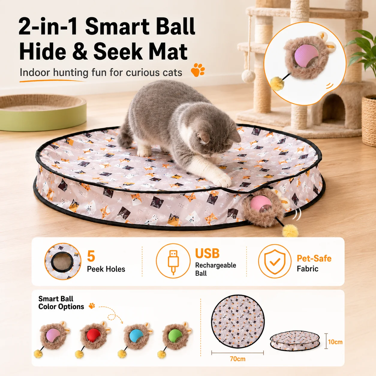 brinquedo de caça para gatos recarregável