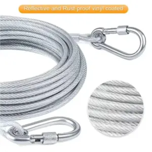 corda de amarração dupla para cães