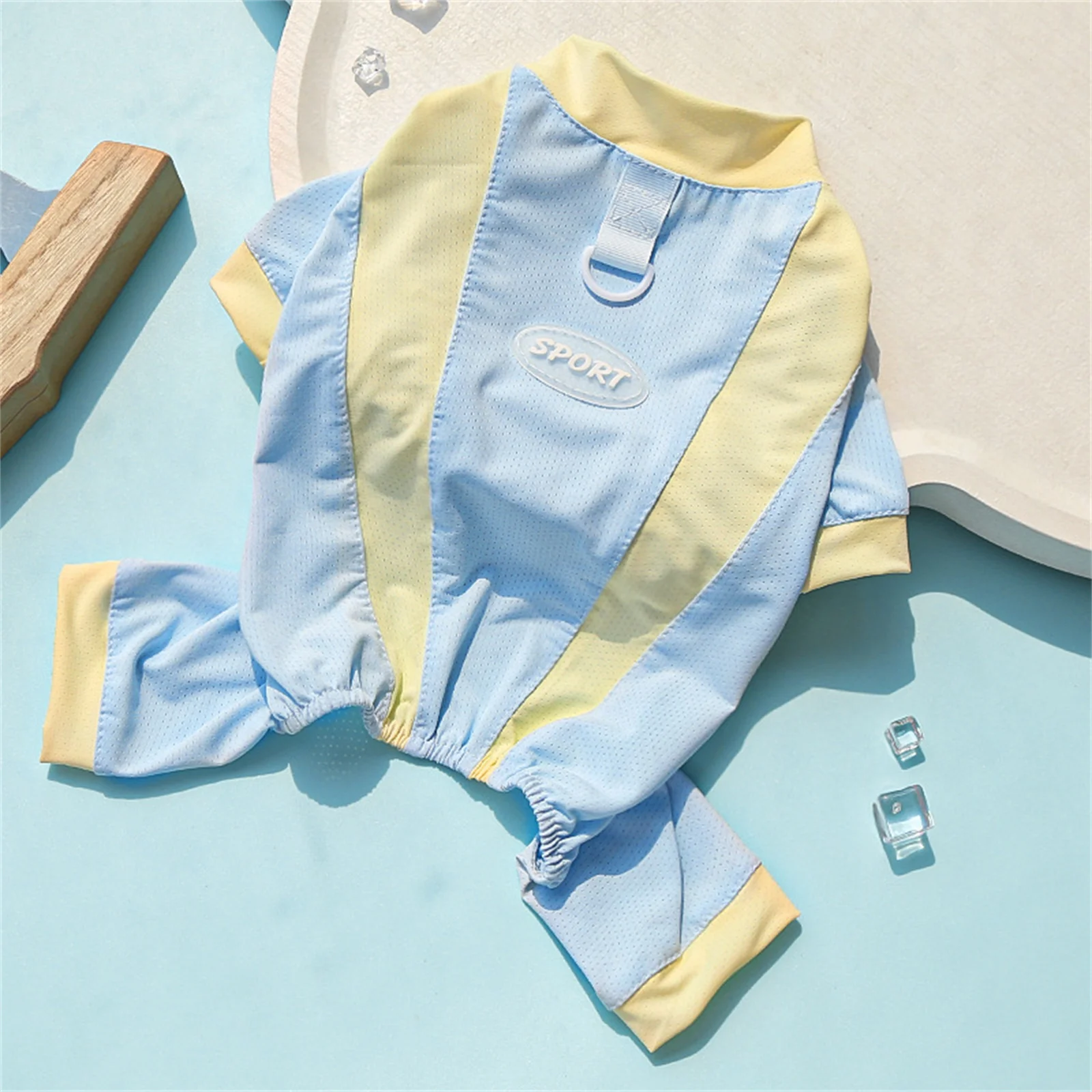 roupa de proteção solar para cães