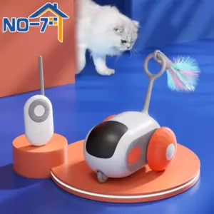 carro de brinquedo para gatos com controle remoto