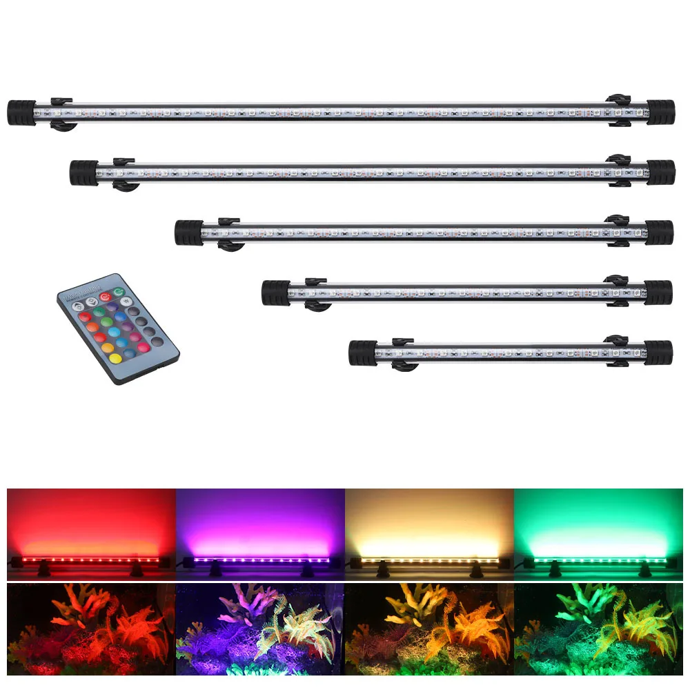 luz led para aquário submersível rgb