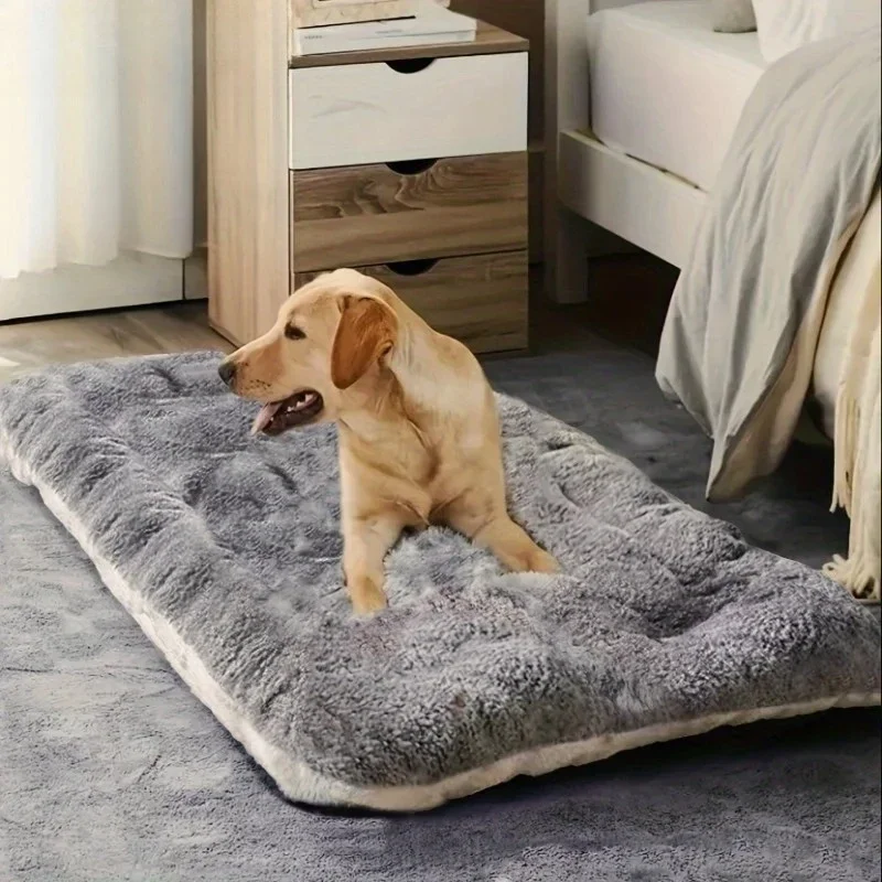 Cama Sofá de Pelúcia para Cães Grandes e Pequenos, Poliéster - Image 5