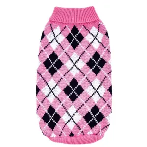 camisola de crochê para cães e gatos pequenos