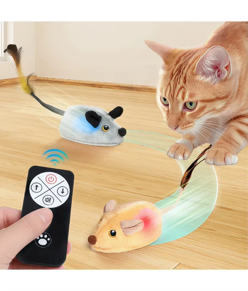 brinquedo de rato eletrônico para gatos