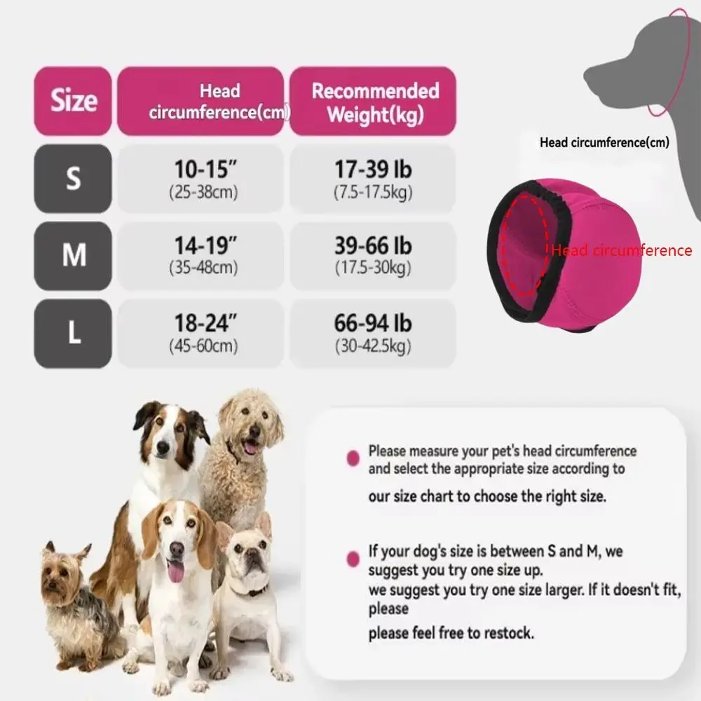 Capa de Orelha para Cães com Redução de Ruído Ajustável - Image 4