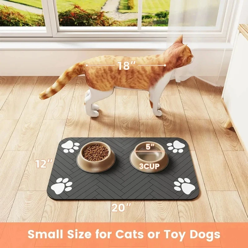 Tapete Absorvente para Cães e Gatos com Base Antiderrapante - Imagem 4