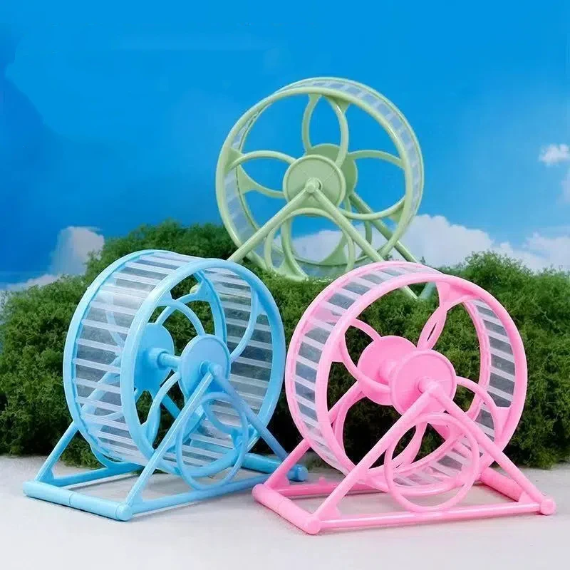 Roda de Corrida para Hamster Silenciosa com Material PVC - Imagem 3