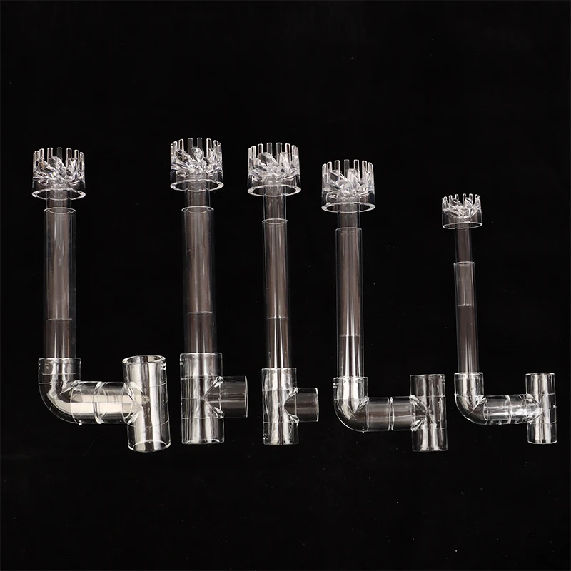 Lily Pipe Acrílico para Aquário Transparente de Alta Transparência - Imagem 6