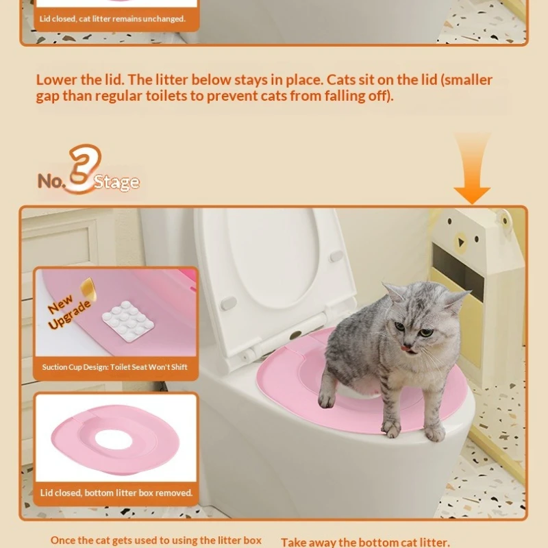 Kit Treinamento Sanitário para Gatos de Plástico Reutilizável - Imagem 4