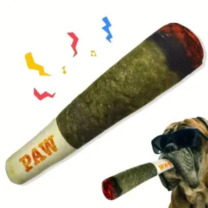 brinquedo de pelúcia articulado para cães