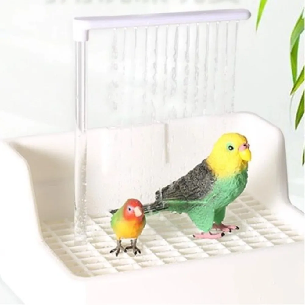Banheira para Pássaros Bacia com Chuveiro USB e Circulação Automática - Imagem 6