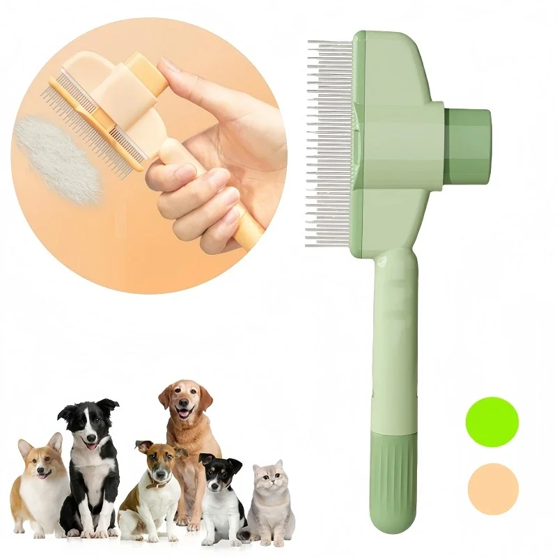 escova removedora de pelos para cães e gatos