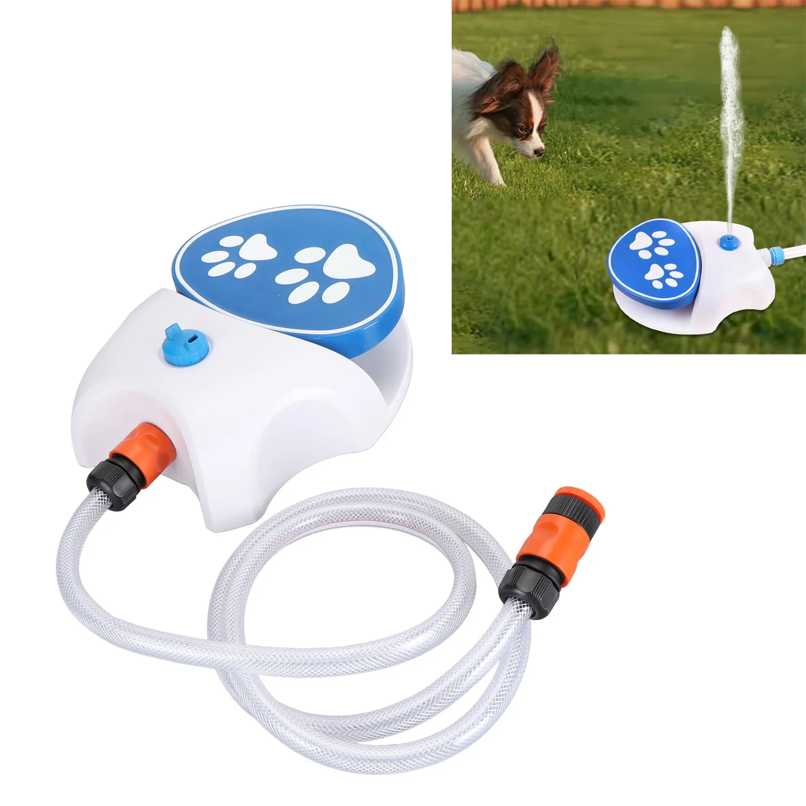 dispensador de água para cães ativado por pata