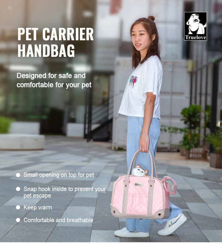Mochila Truelove para Cães e Gatos até 12 kg Cinza - Image 3