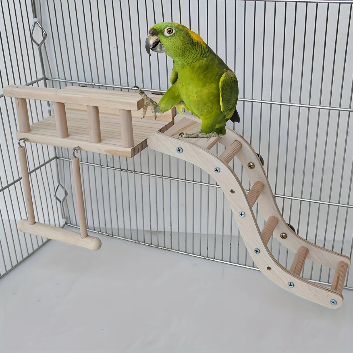 brinquedo para pássaros de gaiola