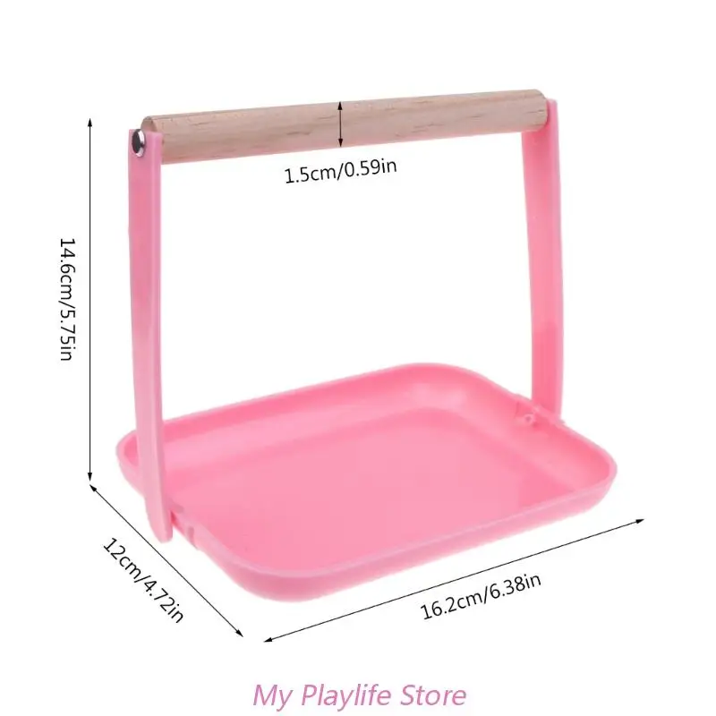 Poleiro de Mesa para Pássaros e Papagaios com Bandeja Plástica - Imagem 6