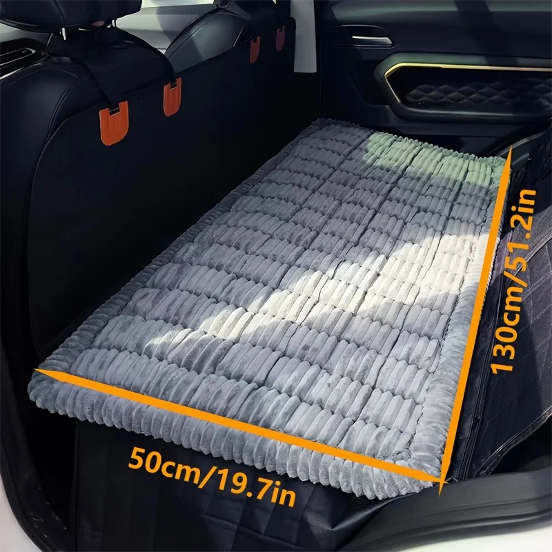 Cama para Cães de Carro Listrada com Almofada Lavável - Image 2
