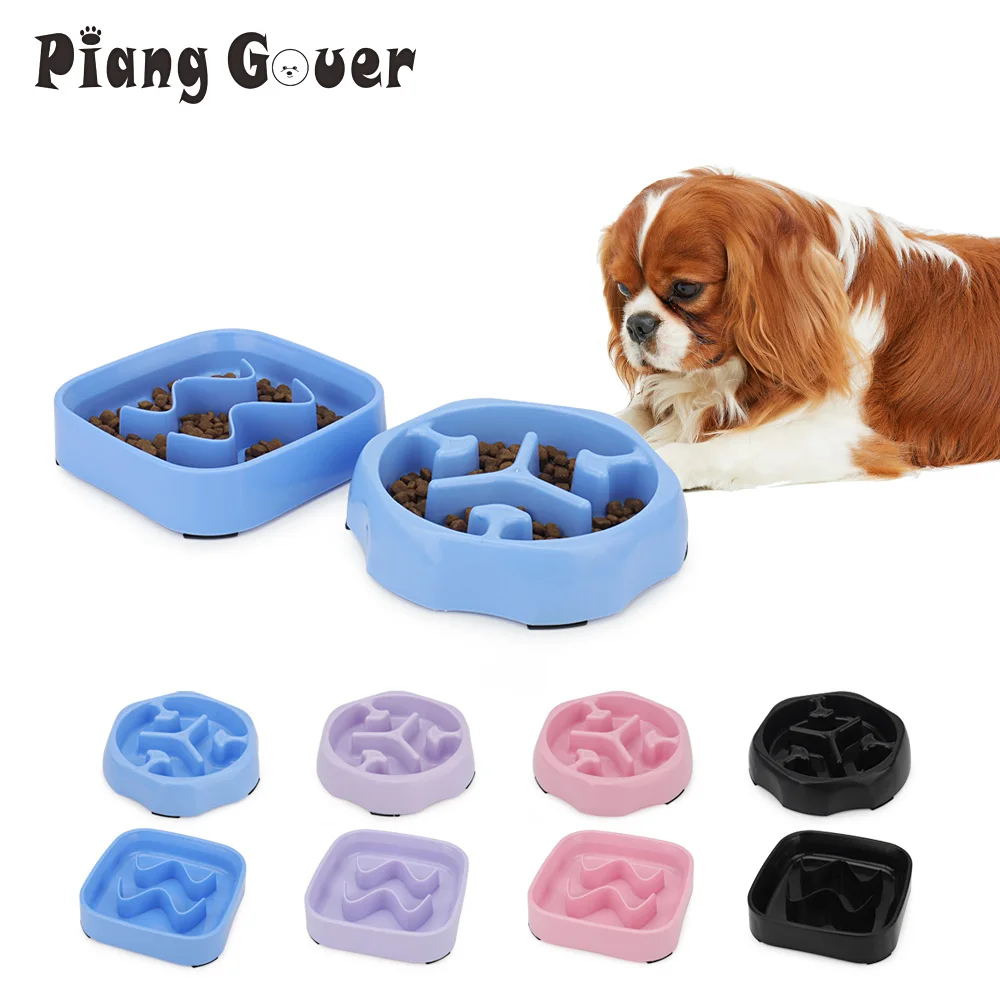 tigela de comida lenta para cães pequenos