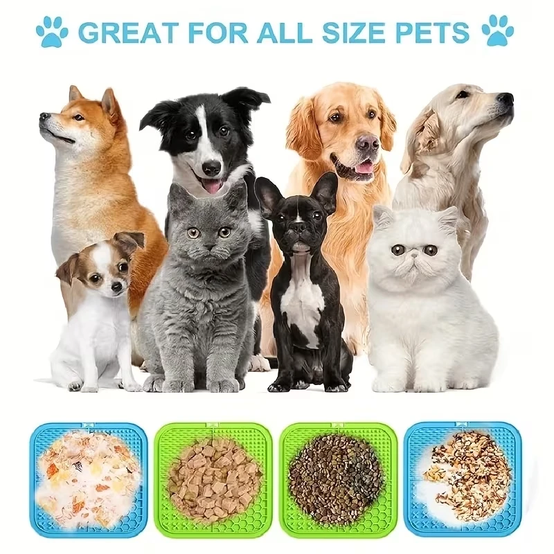 Tapete de Silicone para Cães com Ventosas para Distração no Banho - Image 5
