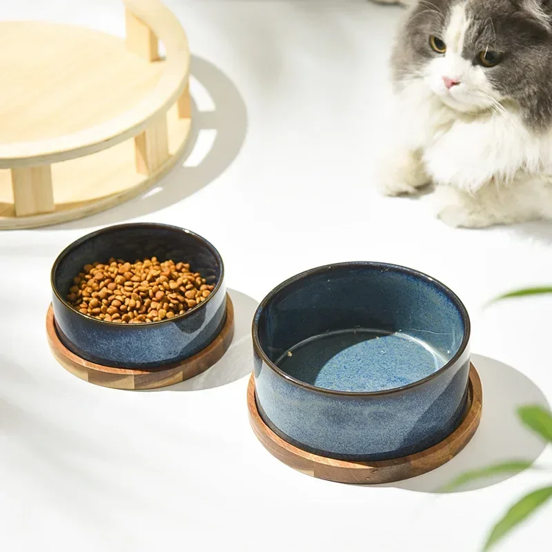 Tigela para Cães e Gatos de Cerâmica com Proteção de Coluna - Image 3
