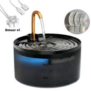 fonte automática para gatos e cães