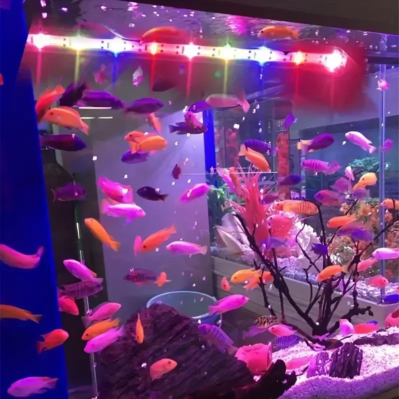 Luminária LED Submersível para Aquário USB 17-47cm com Ventosa - Imagem 6