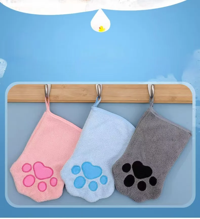 Luva de Microfibra para Cães P, M e G com Secagem Rápida Dupla Face - Imagem 4