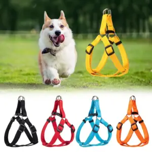 colete para cães de nylon ajustável