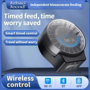alimentador automático de aquário com controle remoto