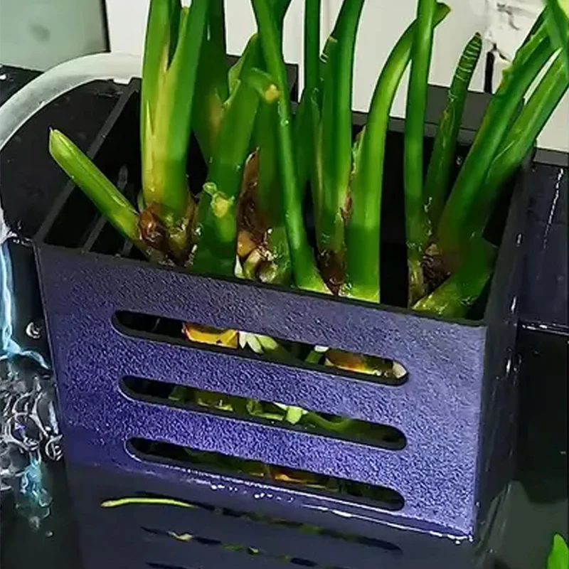 Cesto de Plástico para Aquário 12.9x8x5.4cm para Plantas Aquáticas - Imagem 5