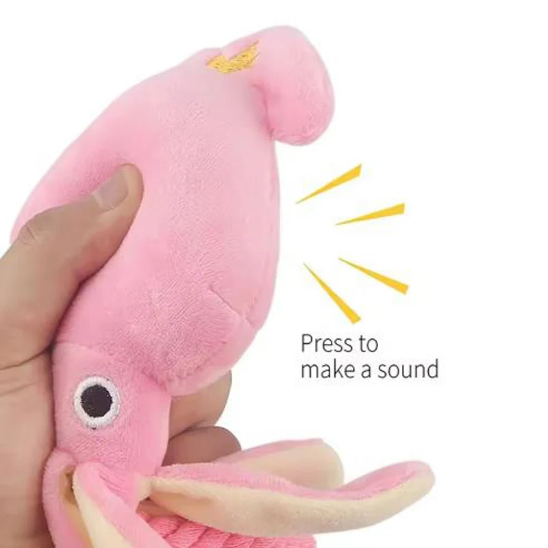 Brinquedo Polvo de Corda para Cães e Gatos com Som - Imagem 2