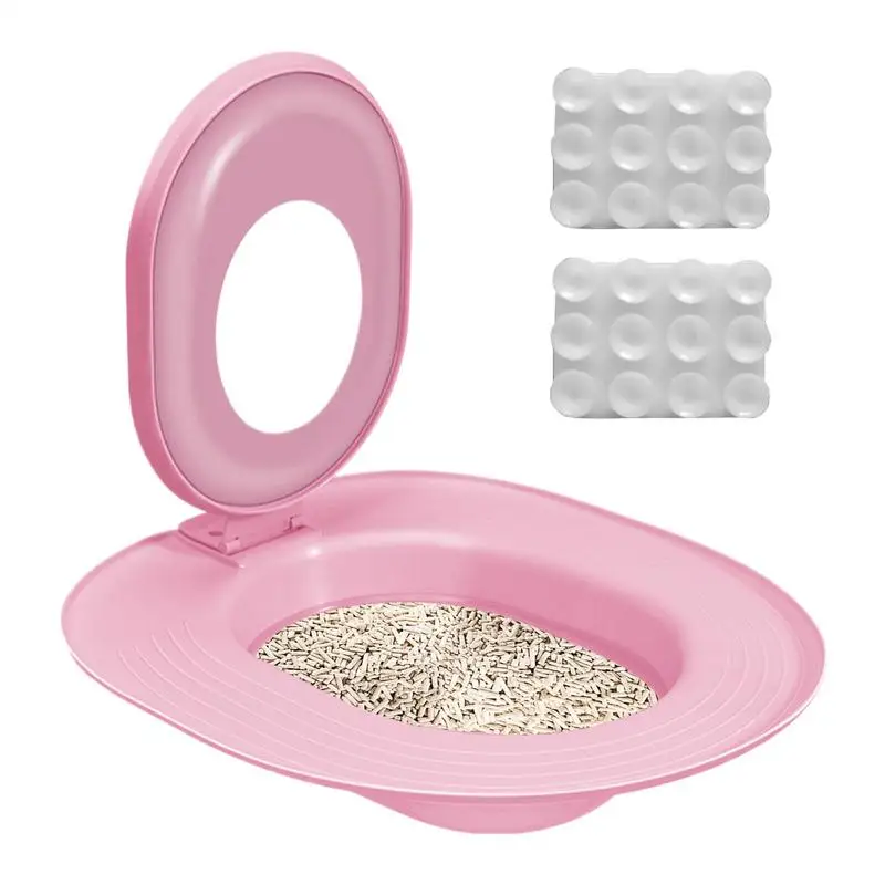 Kit Treinamento para Gatos no Banheiro Reutilizável 39x36,5 cm - Imagem 4