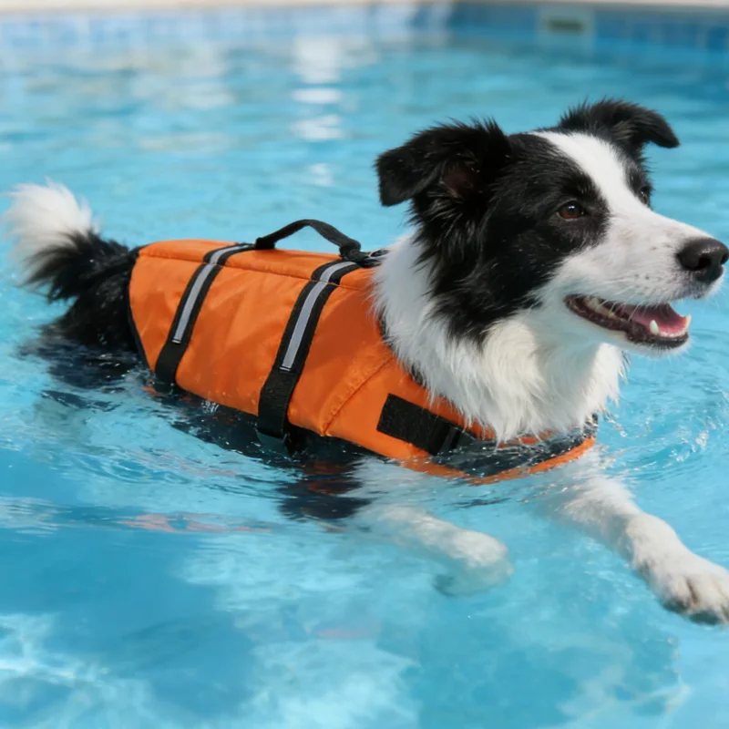 colete salva-vidas para cães refletivo