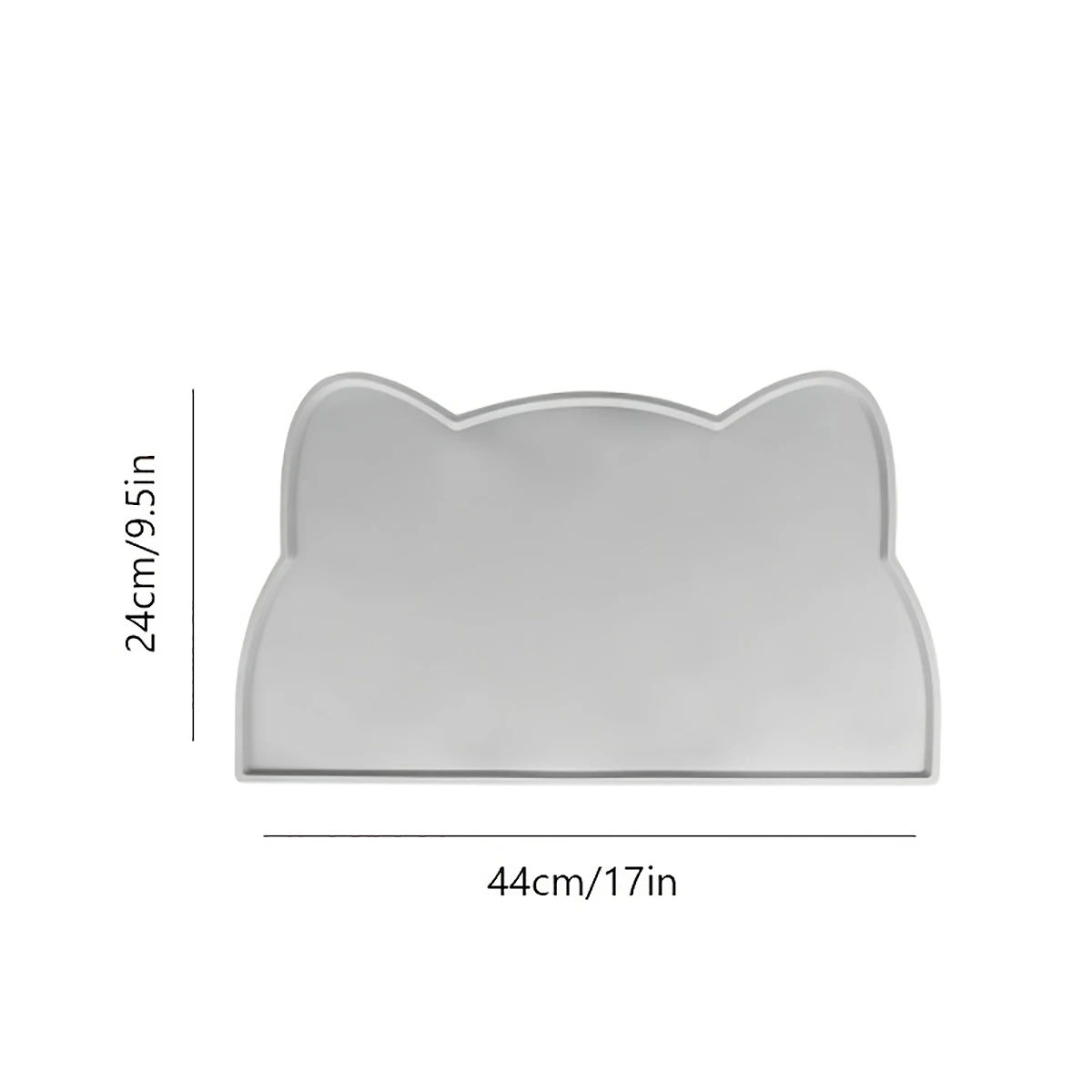 Tapete para Alimentação de Pets de Silicone Antiderrapante - Imagem 2