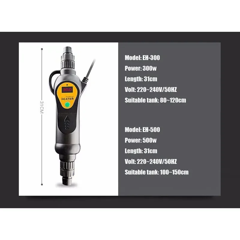 Aquecedor Externo para Aquário Sunsun 220V com Termostato - Imagem 6