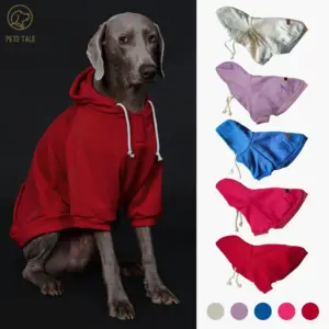 moletom para cães com capuz
