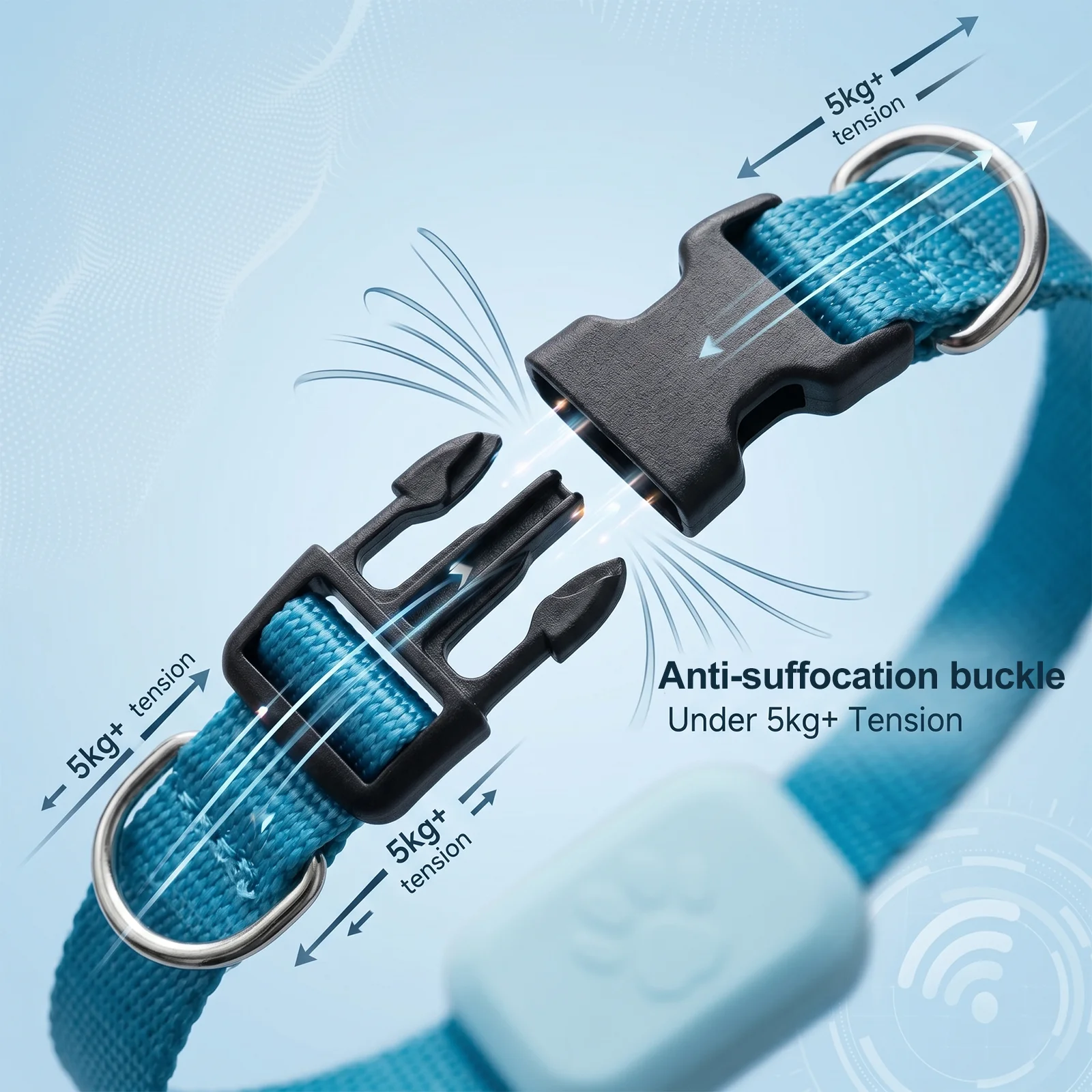Rastreador GPS para Cães e Gatos com Alerta de Movimento - Imagem 4