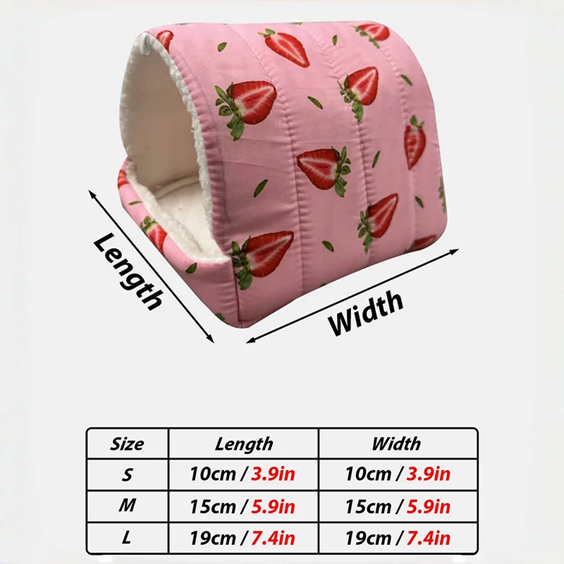 Ninho Triangular para Pássaros e Roedores Estampado para Gaiola - Image 6